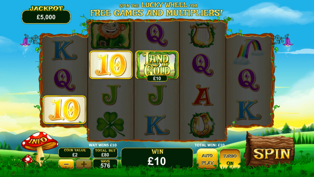 Характеристики слота Land Of Gold 7