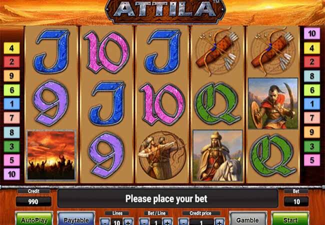 Игровой автомат Attila